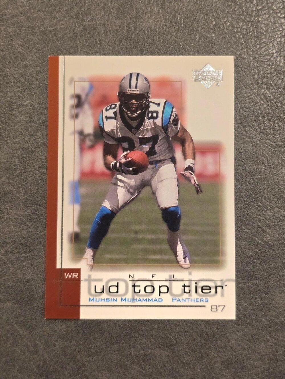 2001 Upper Deck Top Tier #22 Muhsun Muhammad Football Card